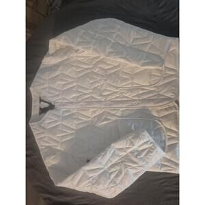 VLONE Quilted White Puffer Jacket Size XL